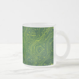 Greenish Cyber Mattglastasse