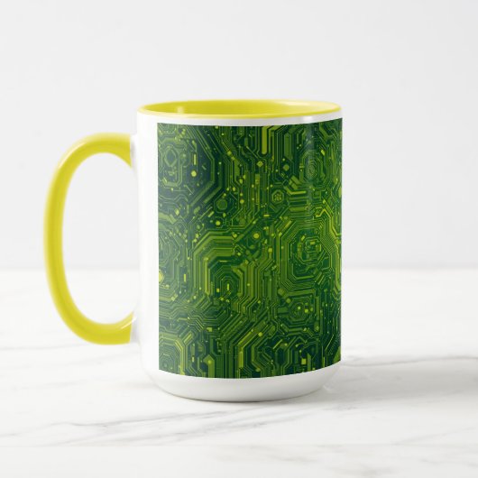Greenish Cyber Tasse (Links)