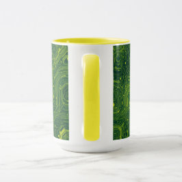 Greenish Cyber Tasse