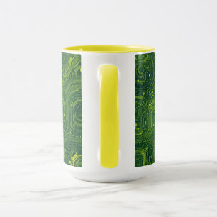 Greenish Cyber Tasse