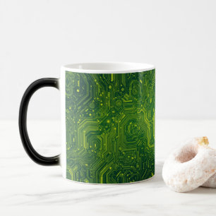 Greenish Cyber Verwandlungstasse