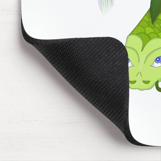 Greenish Fish Mousepad (Ecke)