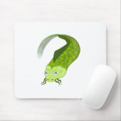 Greenish Fish Mousepad (Mit Mouse)