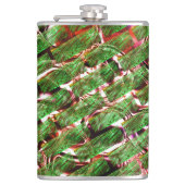 Greenish Wand Wirkung und Blasen Lachs Farbe? Flachmann (Vorderseite)