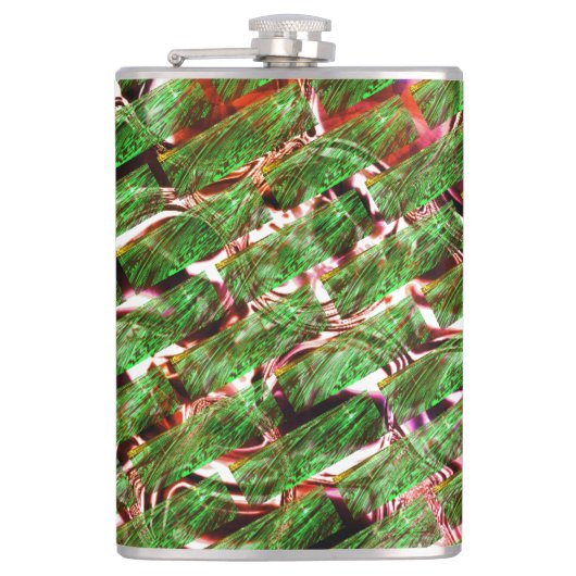 Greenish Wand Wirkung und Blasen Lachs Farbe? Flachmann (Vorderseite)