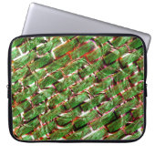 Greenish Wand Wirkung und Blasen Lachs Farbe? Laptopschutzhülle (Vorderseite)