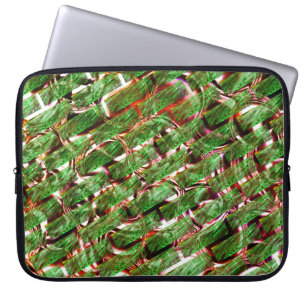 Greenish Wand Wirkung und Blasen Lachs Farbe? Laptopschutzhülle