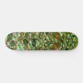 Greenish Wand Wirkung und Blasen Lachs Farbe? Skateboard (Horizontal)