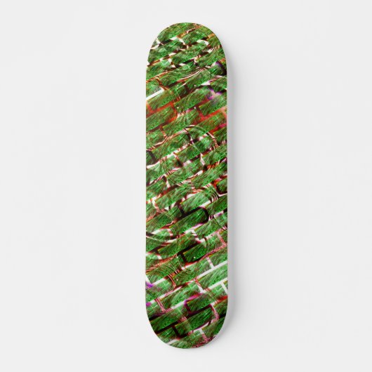 Greenish Wand Wirkung und Blasen Lachs Farbe? Skateboard (Vorne)