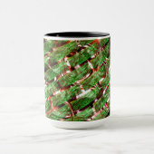 Greenish Wand Wirkung und Blasen Lachs Farbe? Tasse (Zentrum)