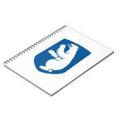 Greenland coat arms country symbol emblem flag den notizblock (Linke Seite)