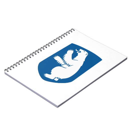 Greenland coat arms country symbol emblem flag den notizblock (Linke Seite)