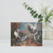 Greenland Cyr Falcons Postkarte (Stehend Vorderseite)