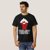 Greenlander Forever - Greenland Support T-Shirt (Vorne ganz)