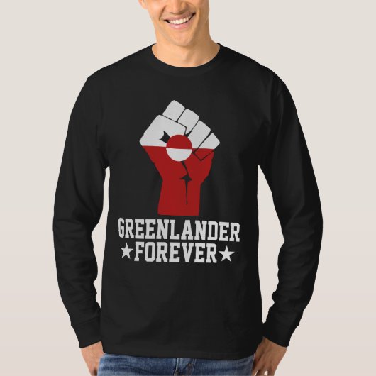 Greenlander Forever - Greenland Support T-Shirt (Vorderseite)