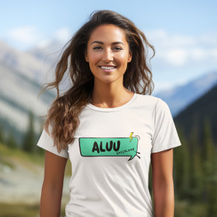 Greenlandic Hello Aluu Grönland T-Shirt