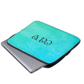 Greenleaf Cornflower Blue Laptopschutzhülle (Vorne Knopf)