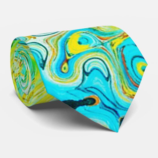 Greenleaf die Krawatte psychedelischer Männer (Gerollt)