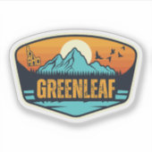 Greenleaf, Idaho Aufkleber (Vorderseite)