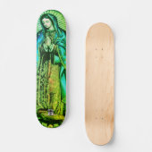 Greenleaf Jungfrau Mary Skateboard Deck (Vorderseite)