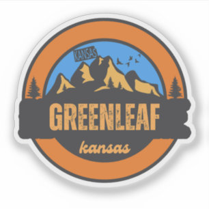 Greenleaf, Kansas Aufkleber