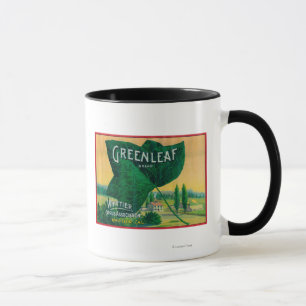 Greenleaf Lemon LabelWhittier, CA Tasse