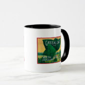 Greenleaf Lemon LabelWhittier, CA Tasse (VorderseiteRechts)