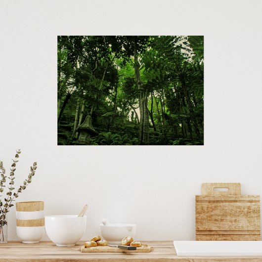 greenLush POSTER (Küche)