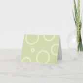 Greenly Retrolicious Note Card Karte (Vorderseite)