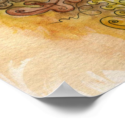 Greenman Autumn Poster (Ecke)