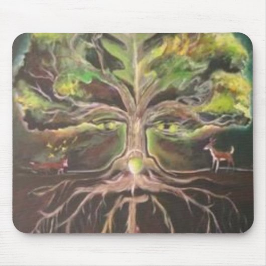 Greenman-Baum des Lebens Mousepad - besonders (Vorne)