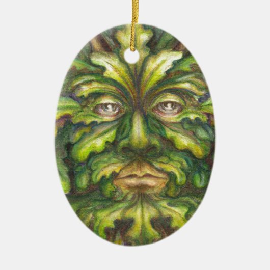 Greenman Keramikornament (Vorne)