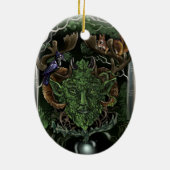 GreenMan~ornament Keramikornament (Hinten)