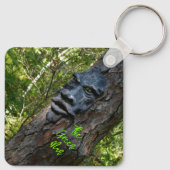 GreenMan Pagan Mythology Celtic Myth Fotografic Schlüsselanhänger (Rückseite)