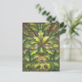 Greenman Postkarte (Stehend Vorderseite)