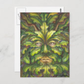 Greenman Postkarte (Vorne/Hinten)