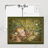 Greenman Postkarte (Vorne/Hinten)