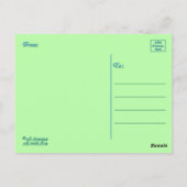 GreenMe-Zen-Meditation Postkarte (Rückseite)