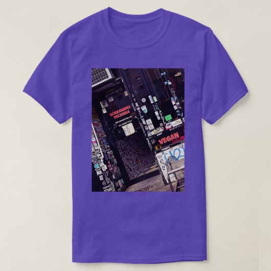 Greenpoint Pizza Brooklyn New York City T-Shirt (Design vorne)