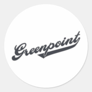 Greenpoint Runder Aufkleber