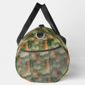 Greens and Brown Camo Strips Duffle Bag (Rechts)