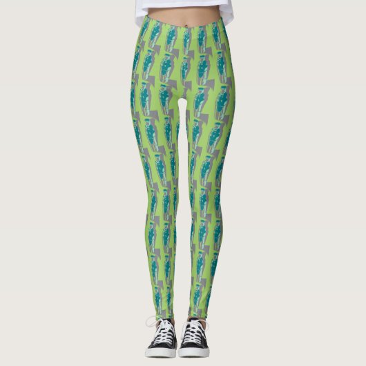 Greens Martini Shakers Leggings (Vorderseite)