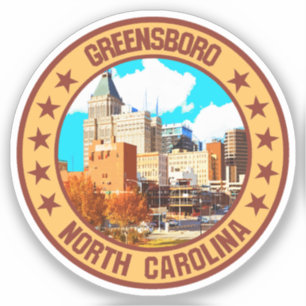 Greensboro Aufkleber
