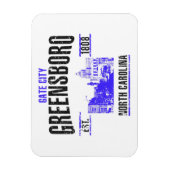 Greensboro Magnet (Vertikal)