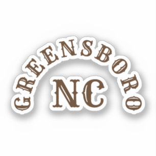 Greensboro, North Carolina Aufkleber