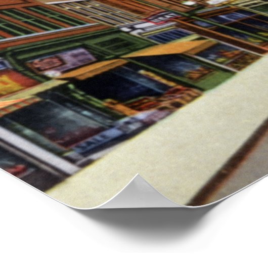 Greensboro North Carolina Elm Street Poster (Ecke)