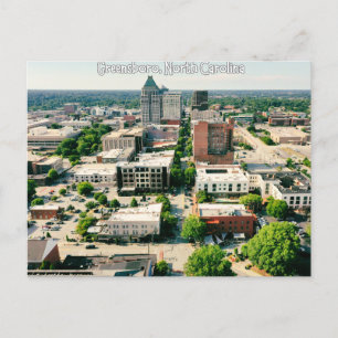 Greensboro, North Carolina Postkartenreise Postkarte