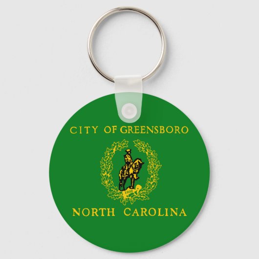 Greensboro (North Carolina) Schlüsselanhänger der  (Vorderseite)
