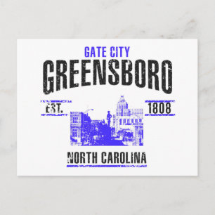 Greensboro Postkarte