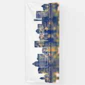 Greensboro Skyline Banner (Vertikal)